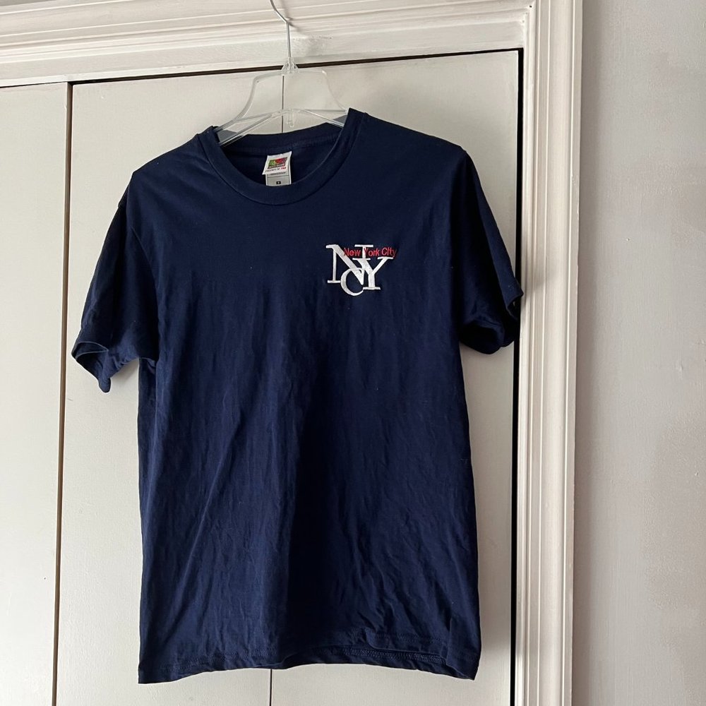 New York City Navy T-Shirt - Medium